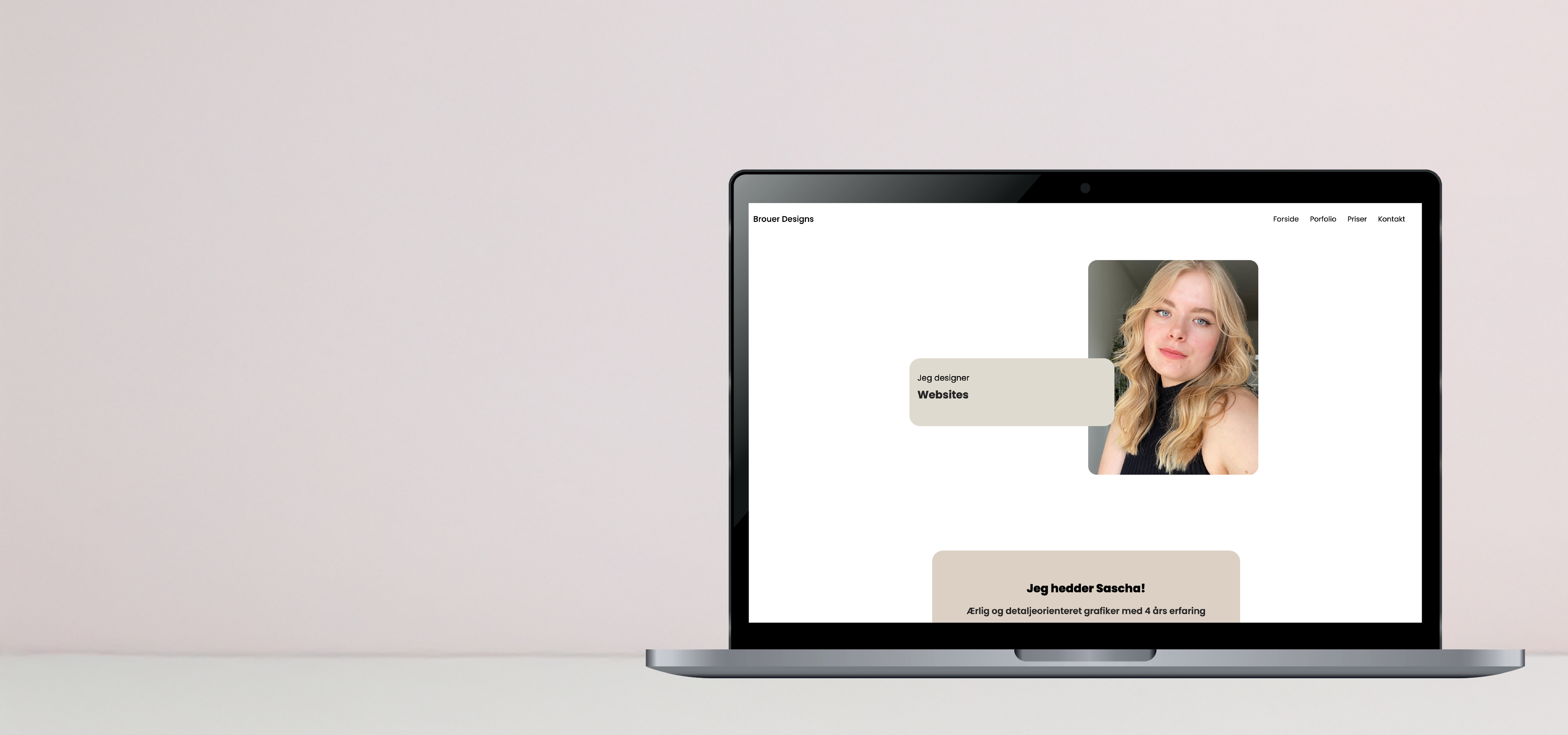 Freelance website case preview