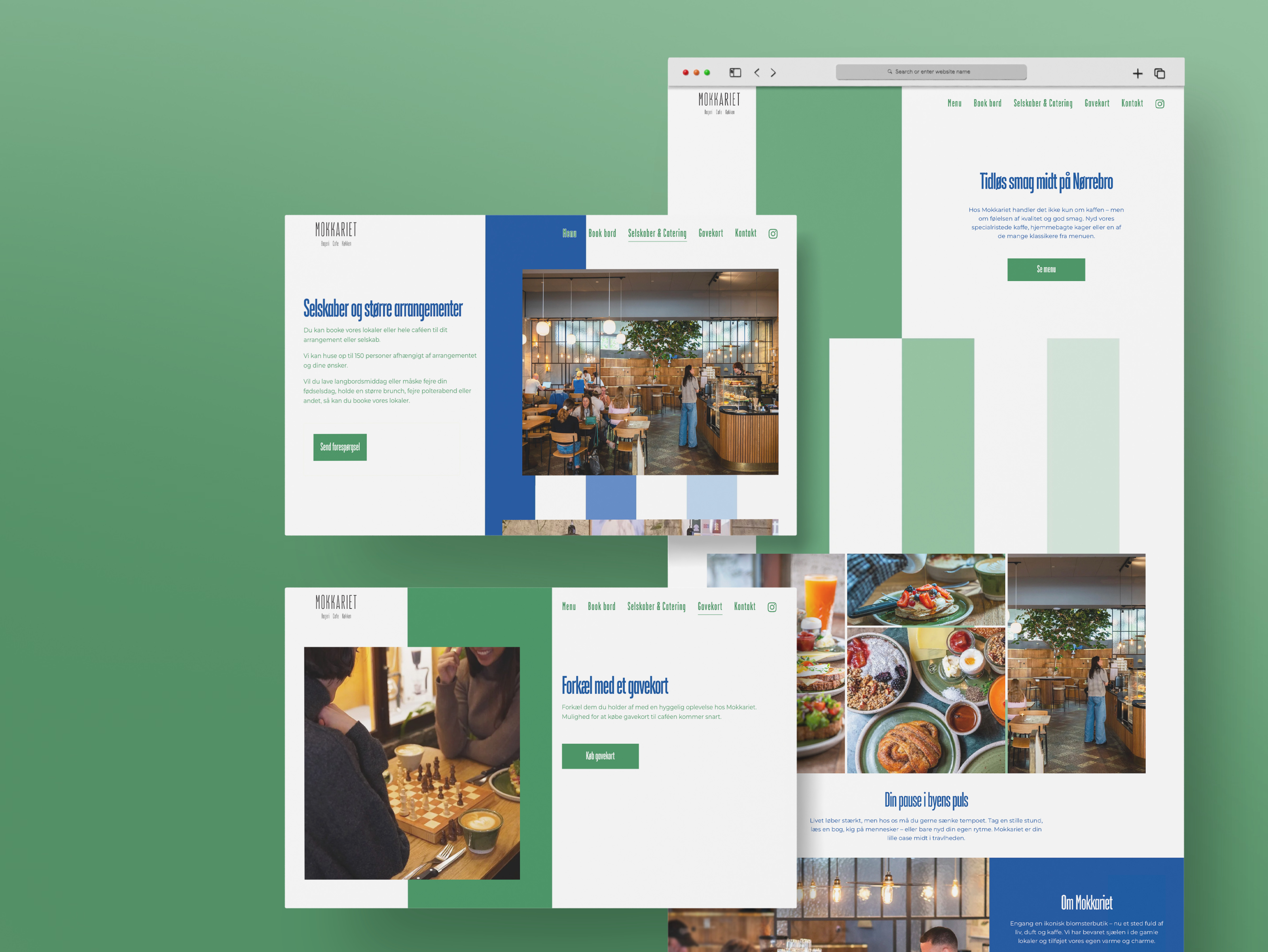 Freelance website case preview
